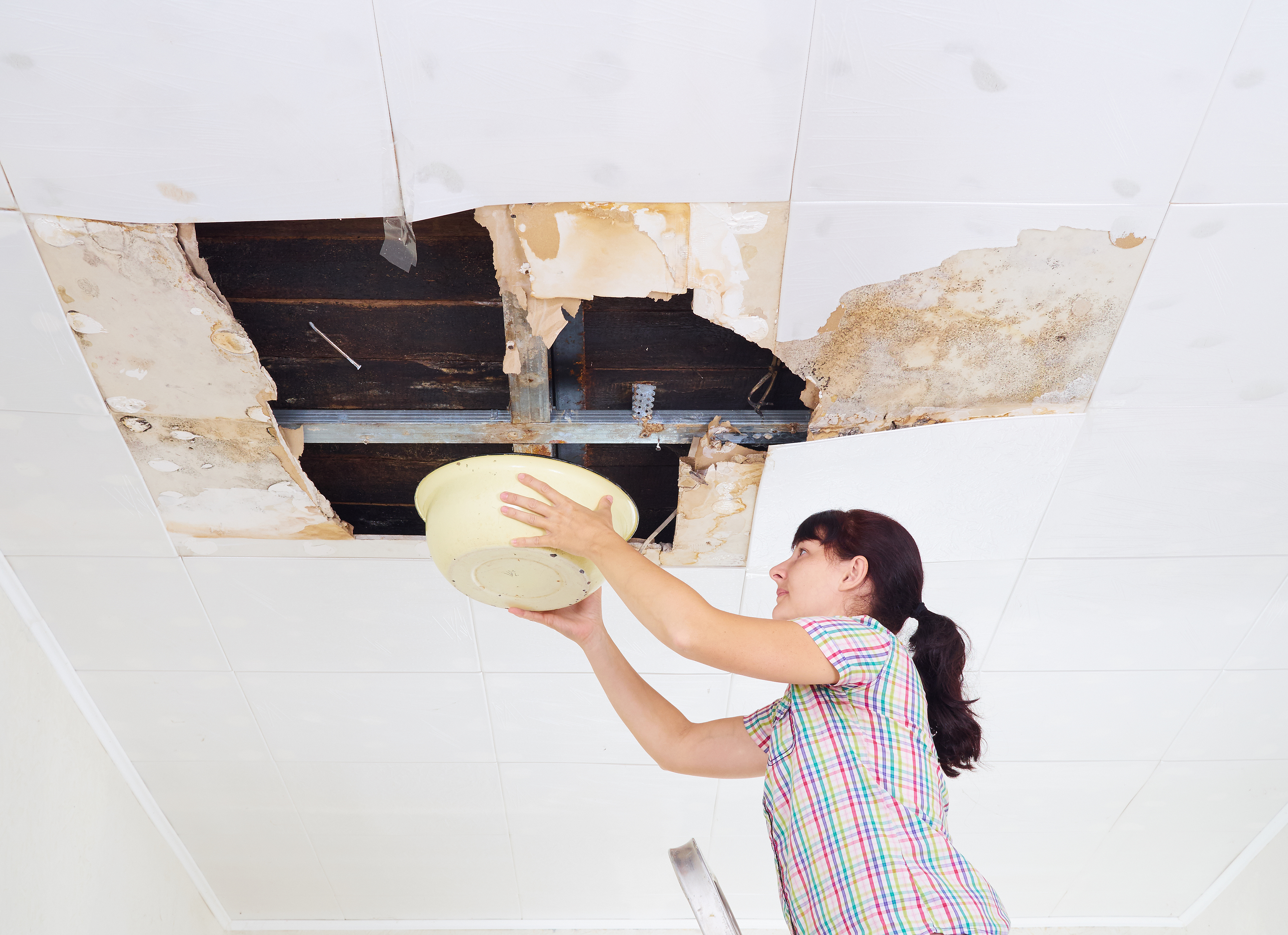 Fix Roof Leak From Inside Should You Diy Or Not Remodeling M D