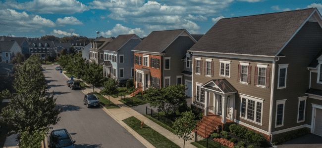 Maryland-Neighborhood-With-New-Roofs