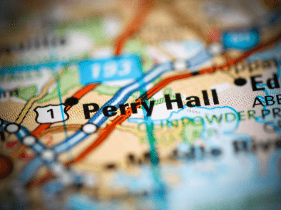 Roofing-Company-Perry-Hall-MD-Map