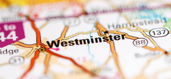 Roofing-Company-Westminster-MD-Map